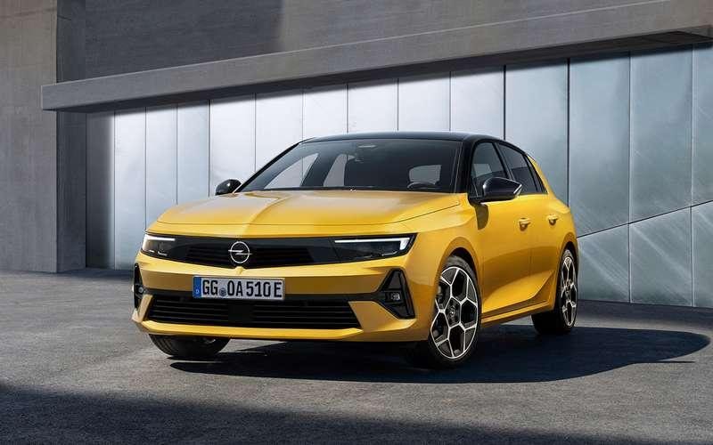 Opel Astra New с кузовом хэтчбек