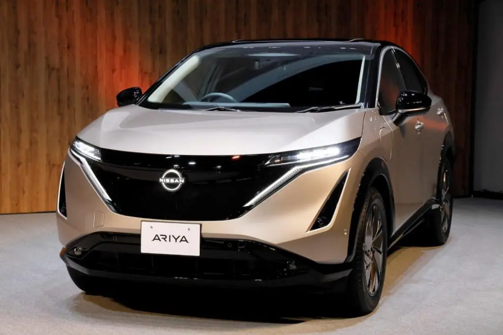 Максимальная дальность хода Nissan Ariya (переднеприводная версия) – 500 километров