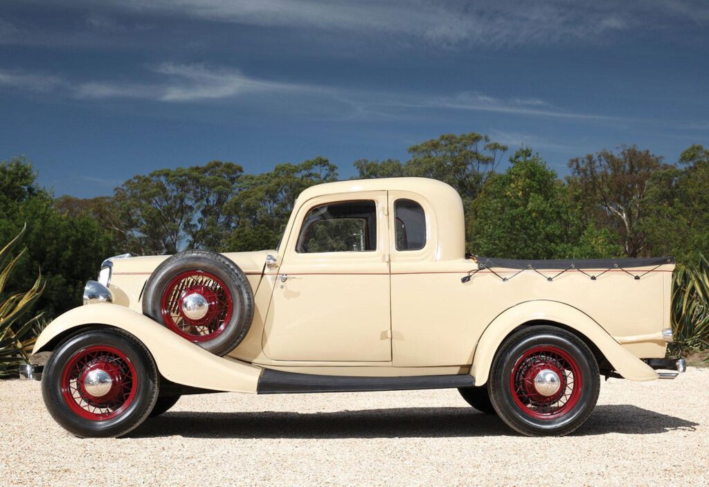 Первый классический австралийский «ют» – Ford Coupe Utility 1934 г. выпуска