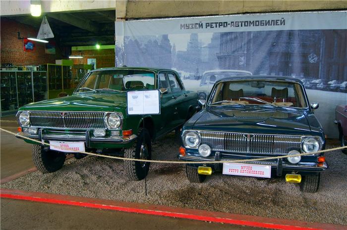 Внедорожник для Брежнева ГАЗ-24-95 рядом с Волгой серийного производства