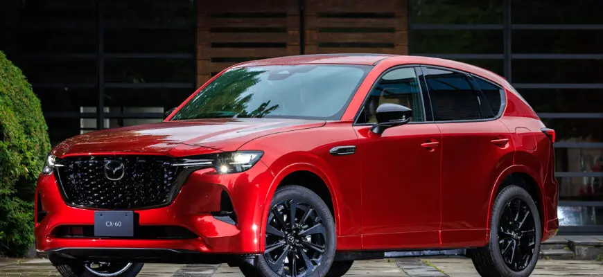 Новый кроссовер Mazda CX-60: премиальное оснащение, классическая компоновка, разумная цена