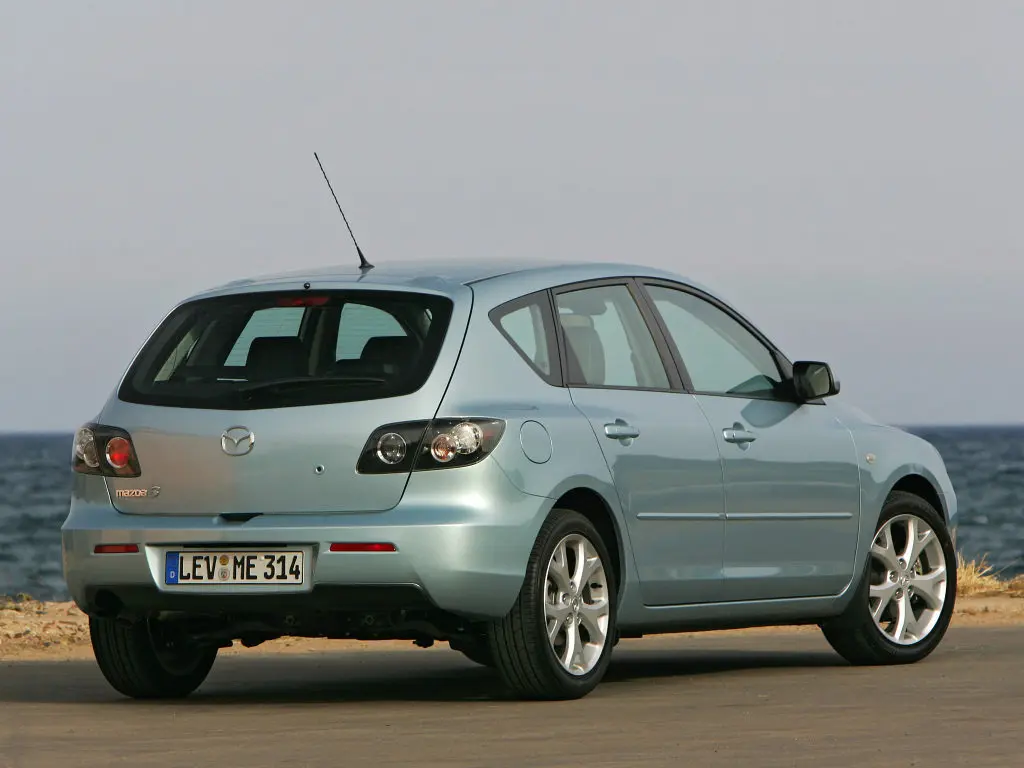 Mazda 3 первого поколения после рестайлинга