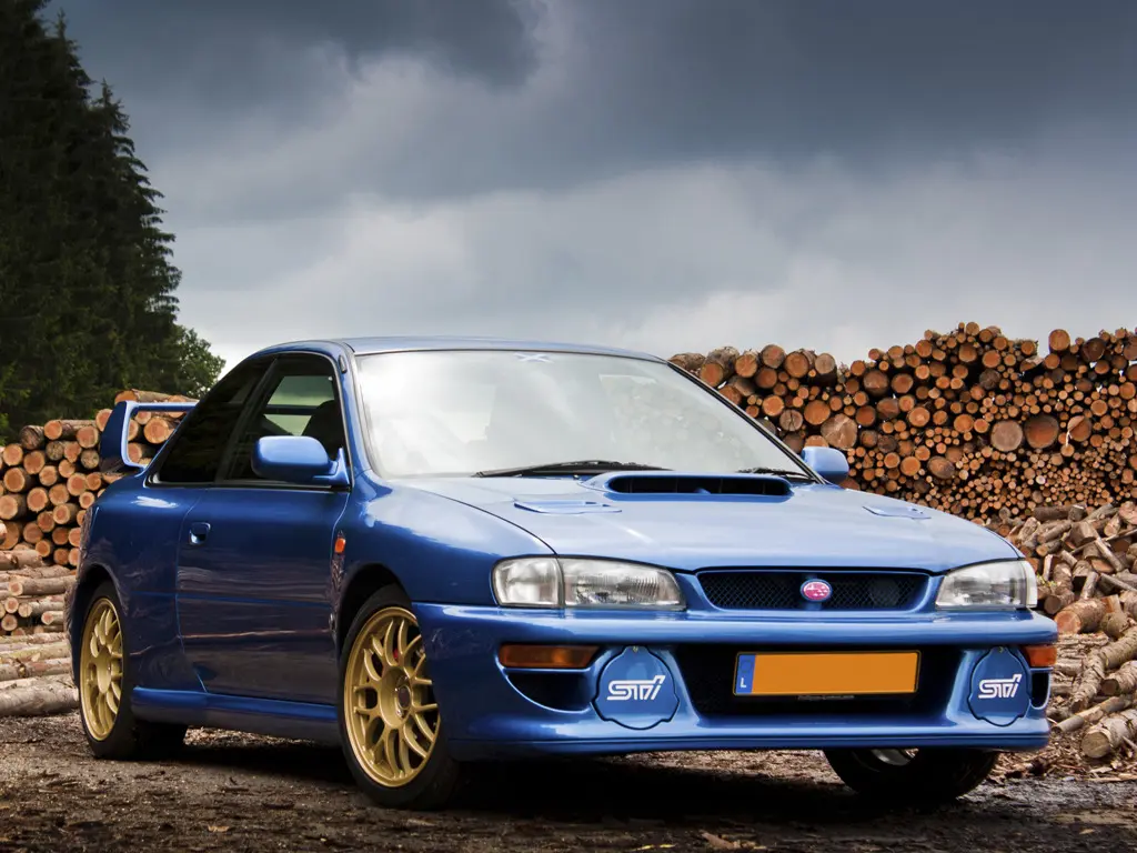 Легендарное купе Subaru Impreza 22B STI
