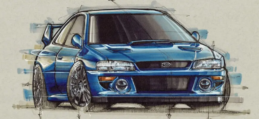 Возрождение легендарного «боевого» автомобиля Subaru Impreza 22B STI? Нет, всего лишь рестомод. Качественный, но чрезмерно дорогой