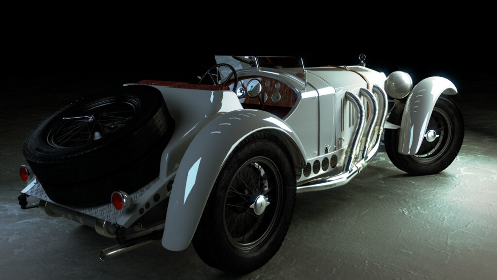 Оригинальный Mercedes-Benz SSK (1928)