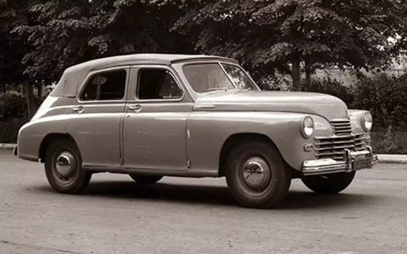 Кабриолет на базе серийной Победы (ГАЗ-М20, 1949 г. выпуска)