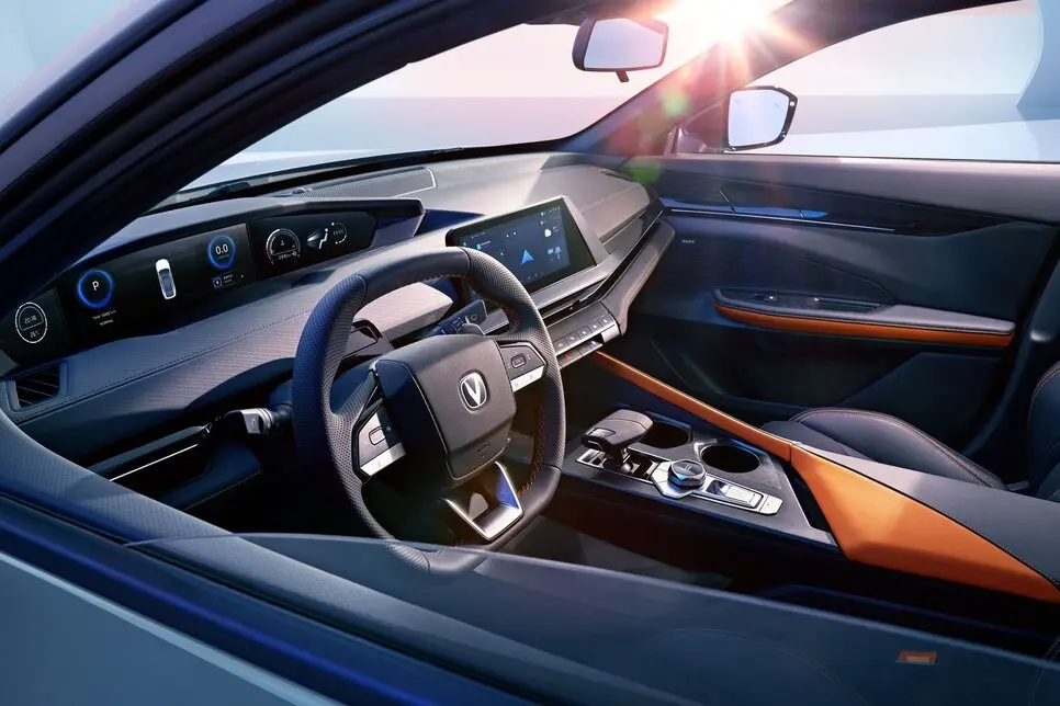 Качественный интерьер Changan UNI-V