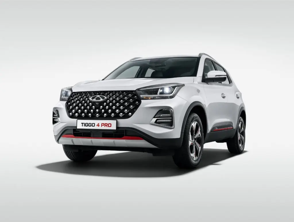 Изображение Chery Tiggo 4 Pro в официальном пресс-релизе