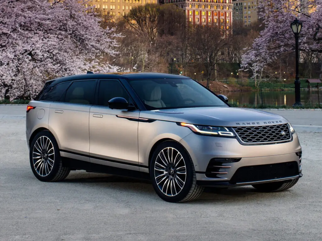 Один из аутсайдеров обзора – Range Rover Velar с результатом 21% (подвеска, навигация, ДВС, тормоза)