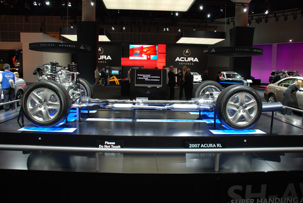 Новая система привода от Acura на авто шоу в Лос-Анджелесе