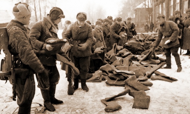 Валенки являлись основной обувью водителей времен Великой Отечественной Войны