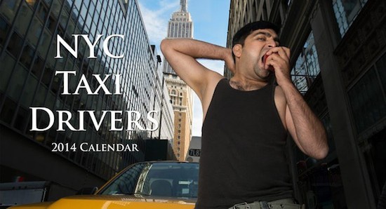 Таксисты Нью-Йорка снялись для календаря