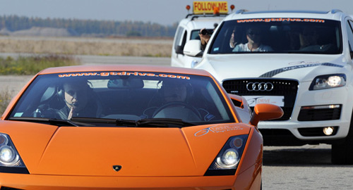 Слепой на Lamborghini и побил скоростной рекорд