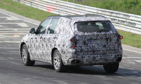 Новый BMW X5 проходит дорожные тесты