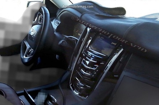 Фотошпионы рассекретили интерьер нового Cadillac Escalade