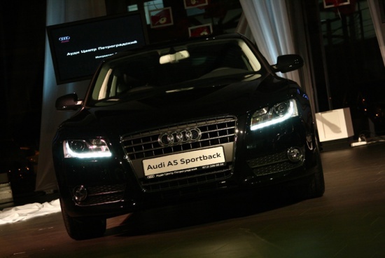 Audi A5 Sportback - уже в шоу-румах