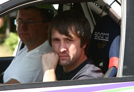 Команда "Мегафон" побеждает на ралли Гуково-2008