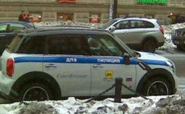 В Петербурге оштрафовали владельца "пилицейского" Mini Cooper