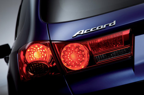 Первые фотографии новой Honda Accord европейская версия 2009
