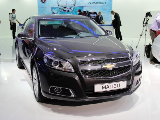 Chevrolet Malibu будет стоить в России от 1 285 000 рублей