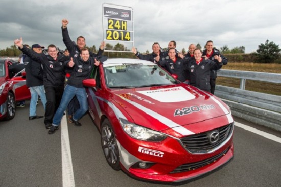 Mazda установила 20 рекордов