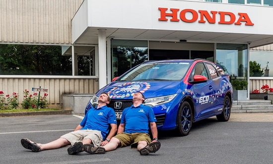 Honda установила рекорд Гиннесса по экономичности