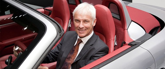 Во главе концерна Volkswagen встал руководитель Porsche