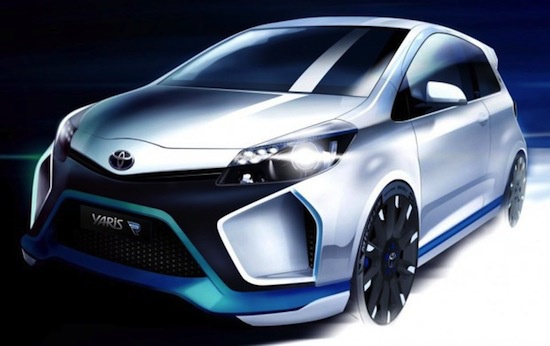 Концепт Toyota Yaris Hybrid-R: первое официальное фото