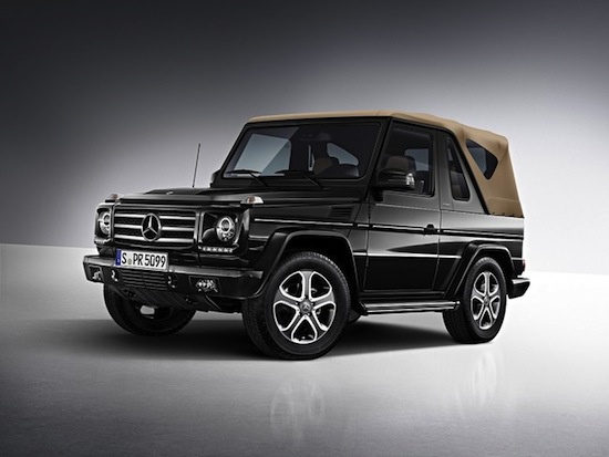 Кабриолет Mercedes-Benz G-Class снимают с производства