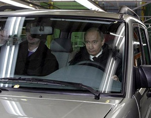 Путин опробовал новый УАЗ
