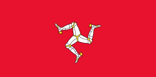 Флаг Острова Мэн.