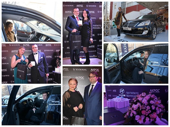 Компания Акрос выступила официальным автомобильным партнером ежегодной Национальной Свадебной Премии Wedding Fairy Tale 2015