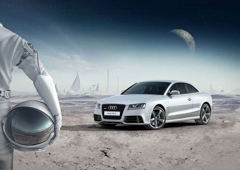 Audi выпустили космо-версию RS5 в честь Гагарина