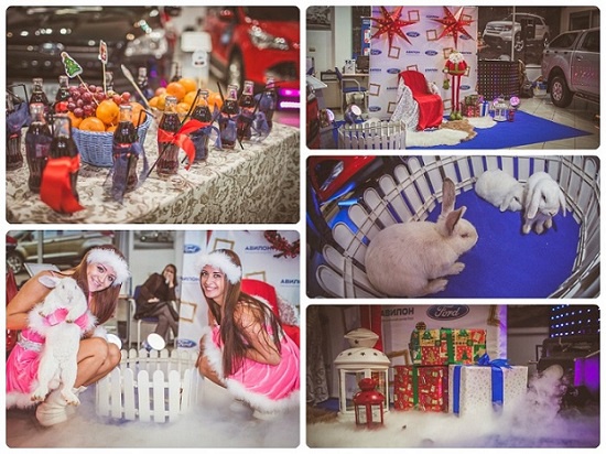 Дилерский центр Авилон Ford отпраздновал Новый год