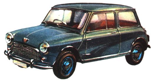 Один из первых Mini Cooper
