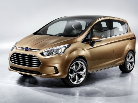 Ford приготовил для Женевы новый компактвен B-MAX