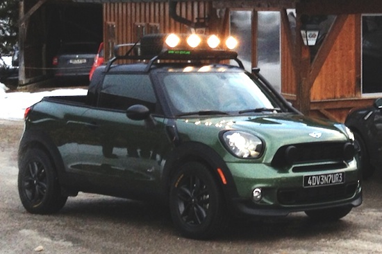 Mini Paceman стал пикапом