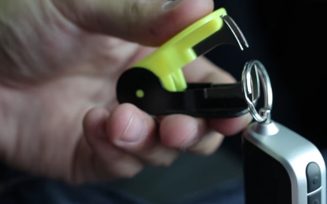 Автолайфхак: Кольцо для ключей. Чернение резины. Авто без кондиционера.