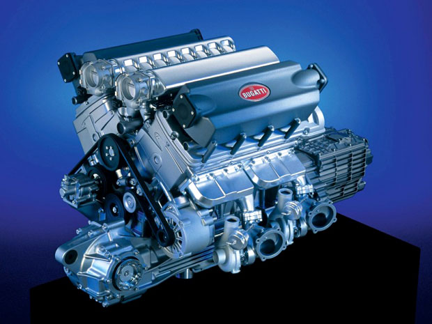 W16 двигатель от Bugatti Veyron - инструмент перевоплощения из 
