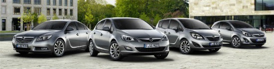 Месяц выгодных предложений на автомобили Opel