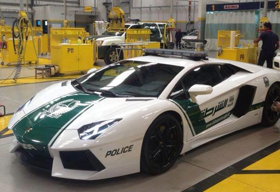 Lamborghini на службе у полиции Дубая