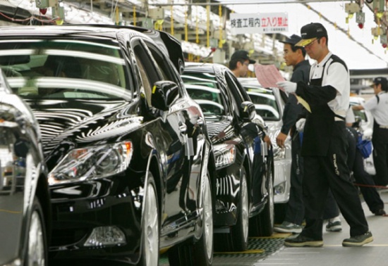 Производство на японских автозаводах восстановлено