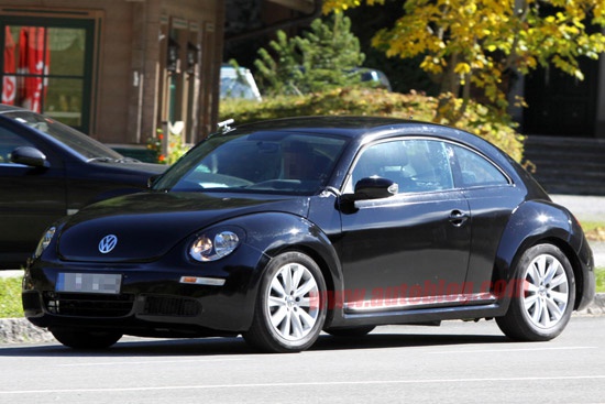 Новое поколение Volkswagen Beetle (шпионское фото)