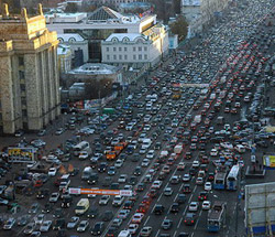Яндекс назвал самые заторные места Москвы