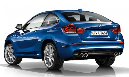 BMW запатентовала X2