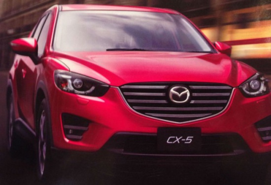 Появились первые изображения обновленной Mazda CX-5