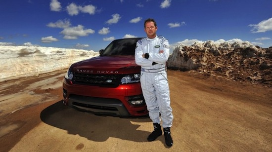 Range Rover Sport установил новый рекорд в восхождению на вершину Пайкс Пик