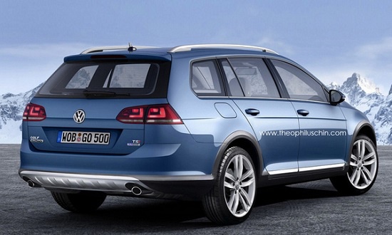 VW Golf станет внедорожником