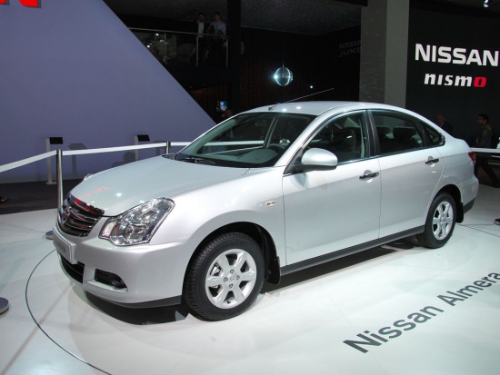 Цены на новый Nissan Almera - от 500 тыс. рублей