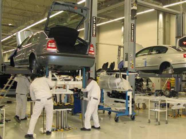 Volkswagen открыл свой завод в России